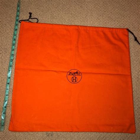 hermes orange dust bag|authenticity check for hermes bags.